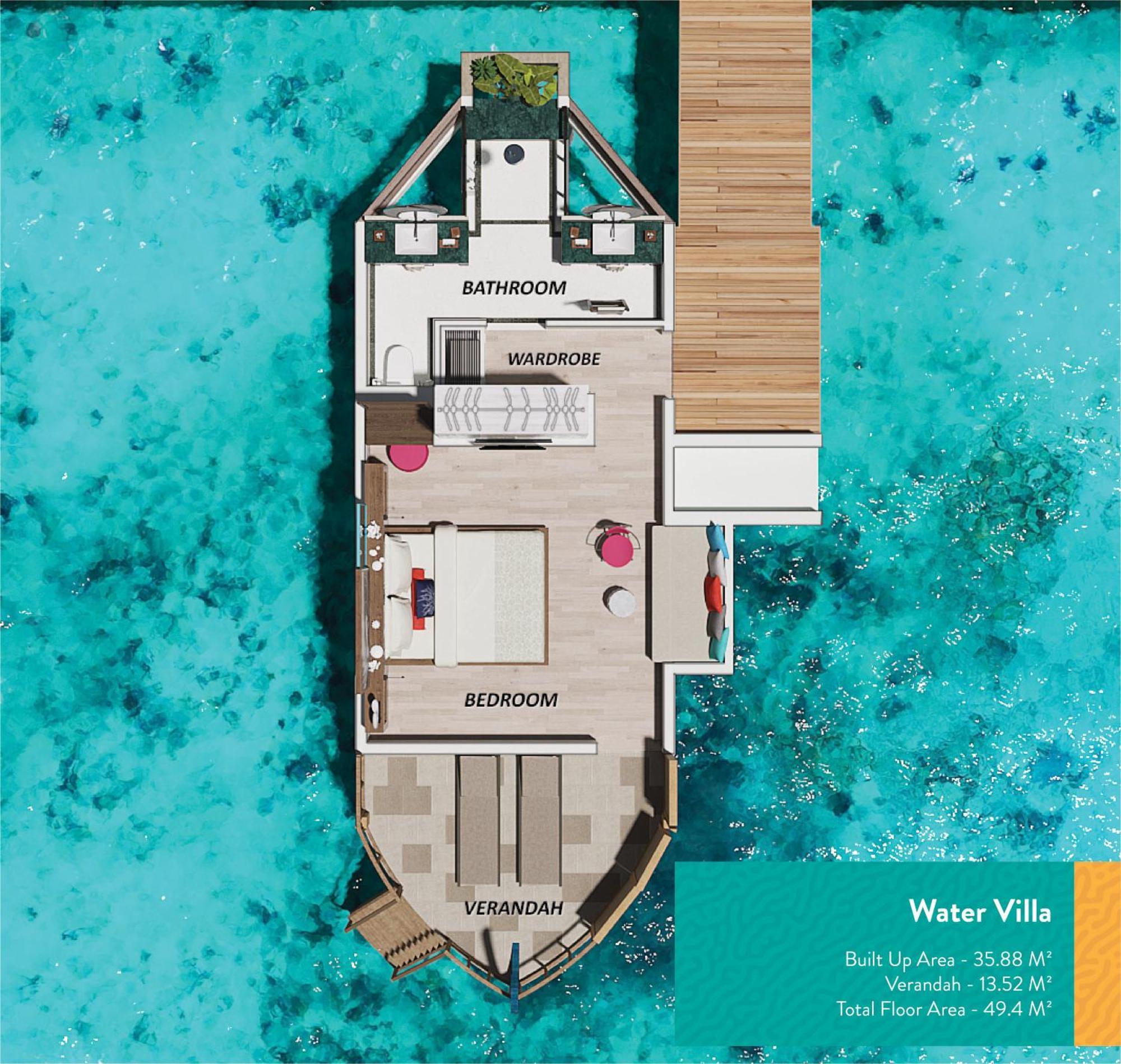 Oblu Xperience Ailafushi Otel Malé Dış mekan fotoğraf